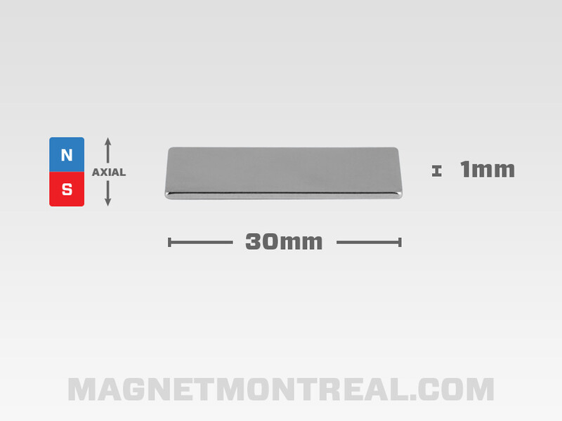 Thin Rectangle Plate Neodymium Magnet